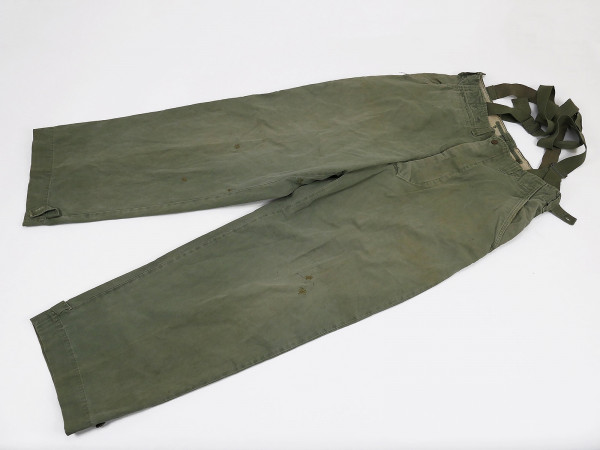 Einzelstück ORIGINAL US ARMY WW2 M-43 Trousers Field Cotton O.D. Feldhose M-1943