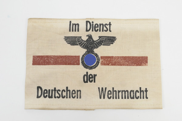 Armbinde WK2 - Im Dienst der Deutschen Wehrmacht