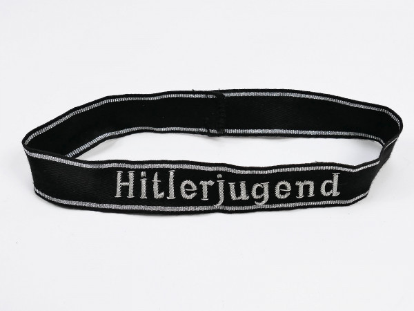 HJ Ärmelband HITLERJUGEND für Führer Handgestickt