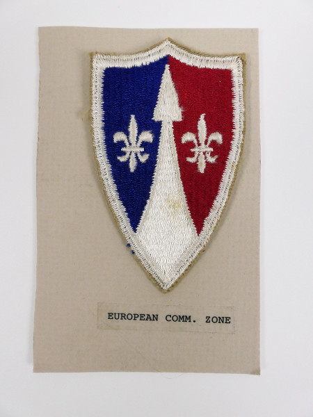 Original US ARMY WW2 Abzeichen Badge European Command Zone Patch U.S. Command / Special Units