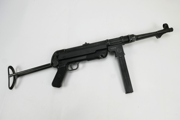 Wehrmacht MP38 Maschinenpistole Deko Modell Filmwaffe Metall Denix MP 38 #4