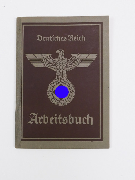 Original Arbeitsbuch /M Deutsches Reich mit Eintragungen