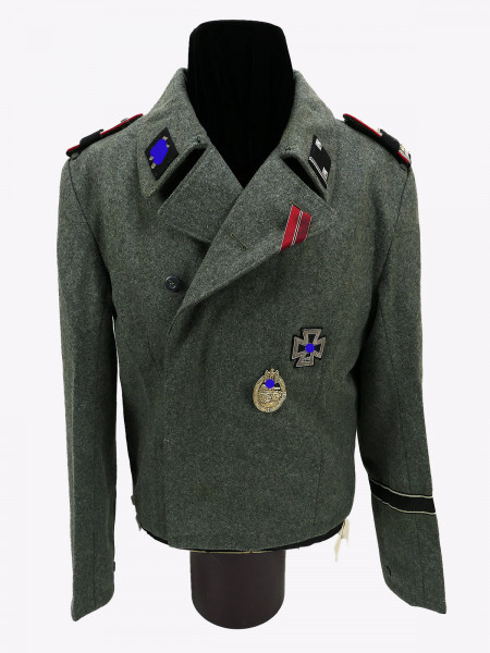 Waffen SS Sturmgeschützjacke Uniform Feldbluse Sturmgeschütz LAH Leibstandarte