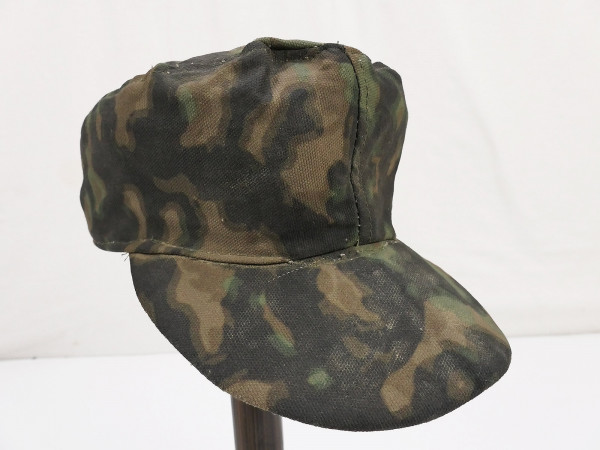Waffen SS Frontfertigung Blurred Edge Rauchtarn Feldmütze Gr.58 Tarnmütze