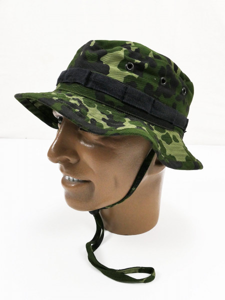 Dänemark ARMY ORIGINAL Combat Hat woodland camouflage Boonie Hat Buschhut Gr.57