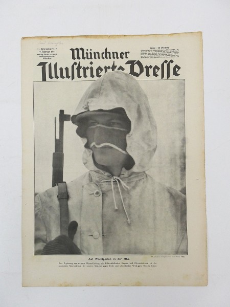 Münchner Zeitschrift Illustrierte Presse Zeitung JG21/Nr.7 Ausgabe 17.Februar 1944