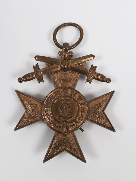 Orden Bayrisches Militär Verdienstkreuz mit Schwertern Merenti 1866