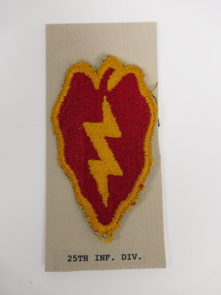 Original US ARMY WW2 Infanterie Divisionsabzeichen Patch - 25th Infantry Division Abzeichen