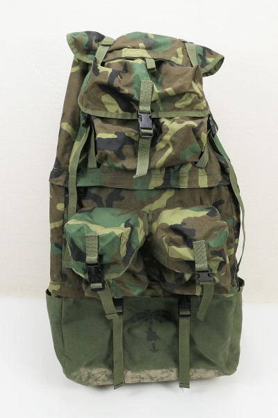 US Army G.I. Equipment Bag Backpack Woodland Palm Tree - großer Rucksack