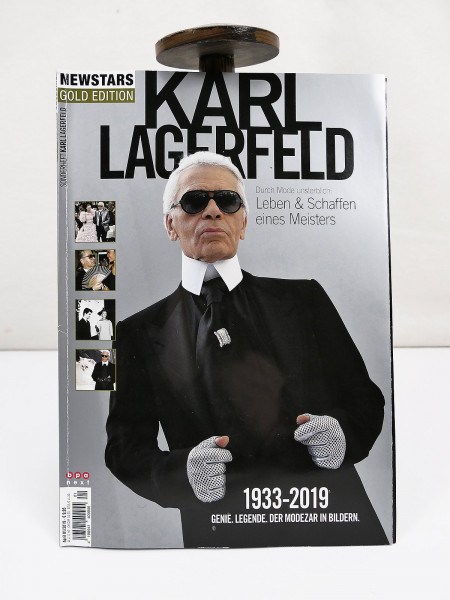 Magazin Karl Lagerfeld Leben & Schaffen eines Meisters , Sonderheft Newstars Gold Edition