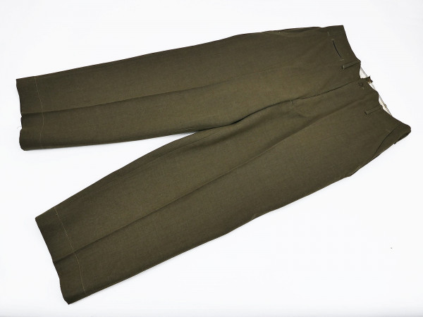 US Feldhose Trousers Field Wool Serge O.D. Uniform Hose Feldhose W38xL31 mit Maßen