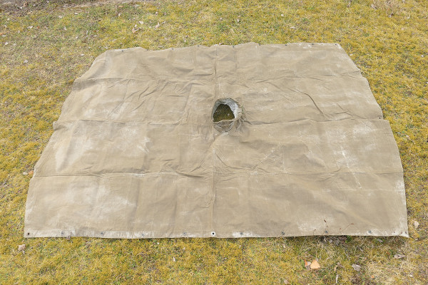 #4 Original US ARMY Vietnam Multipurpose Poncho olive shelter ground sheet tent