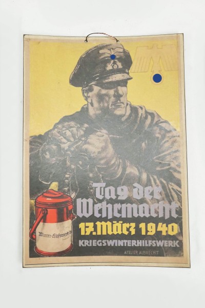 Vintage Bild Plakat Poster - Tag der Wehrmacht
