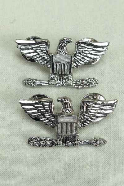 US Army Rangabzeichen Colonel 1x Paar Abzeichen Insignia PIN