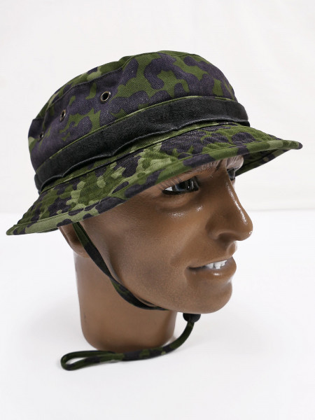 Dänemark ARMY ORIGINAL Combat Hat woodland camouflage Boonie Hat Buschhut Gr.63