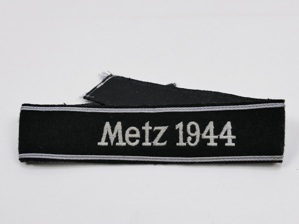 Waffen SS Ärmelband Metz 1944