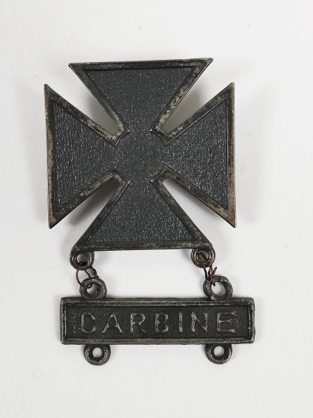 US Army WW2 Korea Sharpshooter Badge Qualification Pin Carbine Marksman Anstecker Abzeichen
