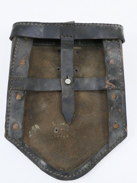 WW2 Wehrmacht Klappspatentasche Leder Tasche für Klappspaten