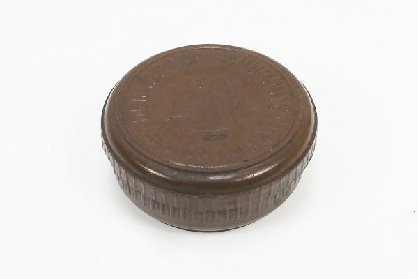 Alte Vintage Dose ASOL Schuhputz Drehverschluß