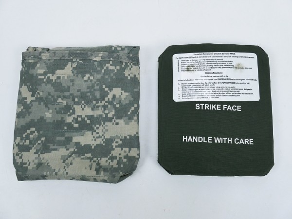 #B/ 1x US Keramik Platte Hardshell plate 7.62mm APM2 Prrotection für Body Armor Einsatz Weste