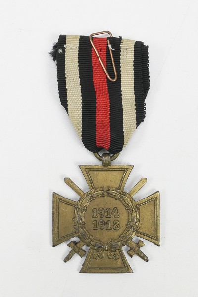WK1 Frontkämpfer Ehrenkreuz 1914/1918 mit Schwertern