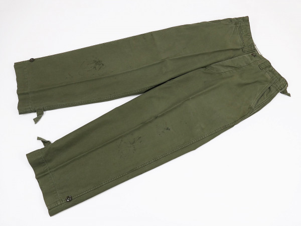 Einzelstück - Original US ARMY WW2 M1943 Feldhose M43 Field Trousers OD mit Maßen (S)