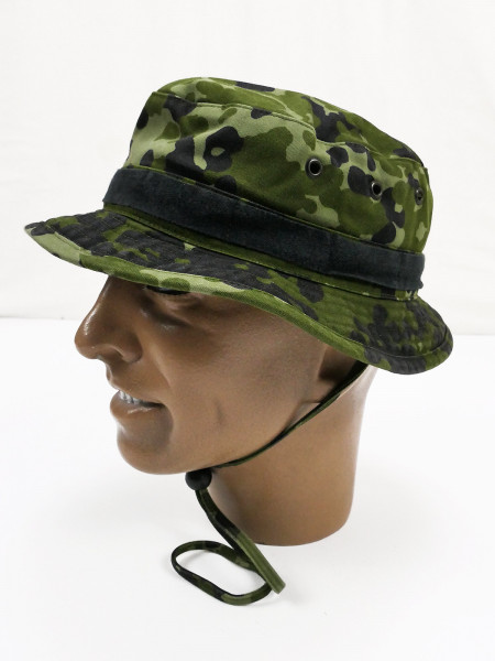 Dänemark ARMY ORIGINAL Combat Hat woodland camouflage Boonie Hat Buschhut Gr.58