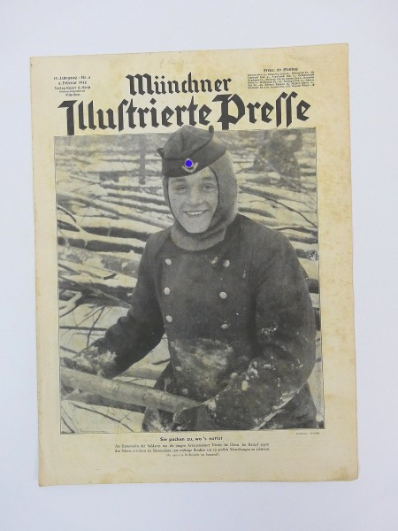 Münchner Zeitschrift Illustrierte Presse Zeitung JG19/Nr.6 Ausgabe 5. Februar 1942