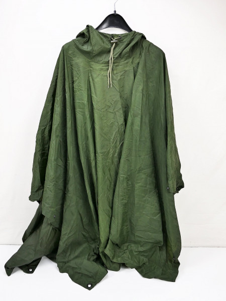 DK Danish Army Poncho oliv Rain Garment Dänemark