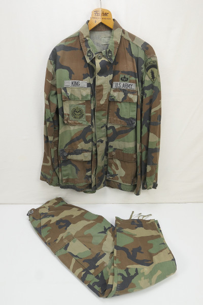 US Army Brigade Berlin Feldhemd und Feldhose Camouflage Woodland Hot Weather - Medium Long