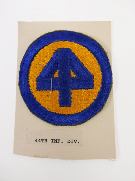 Original US ARMY WW2 Infanterie Divisionsabzeichen Patch - 44th Infantry Division Abzeichen