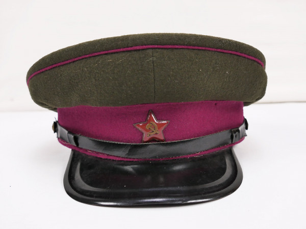 WW2 Russische Schirmmütze Original Gr.59 Infanterie Rote Armee aus Sammlungsauflösung