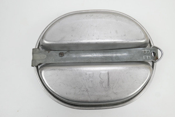 Original US Army WW2 Essgeschirr Kochgeschirr Canteen Mess Kit M.A. Co 1944
