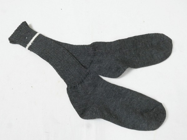 Wehrmacht Wollsocken Stiefelsocke Socken feldgrau Gr.1 (41/42)