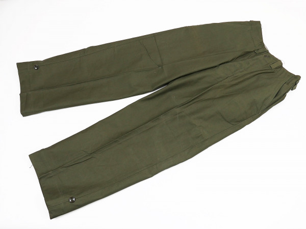 Einzelstück ORIGINAL US ARMY M-1943 Trousers Field Cotton O.D. W30/I30 Hose 1947 WW2 / Korea