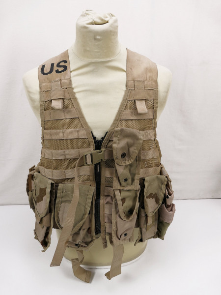 US Desert MOLLE II Utility Belt Waist w/ Pouches Kampfmittel Weste mit Taschen