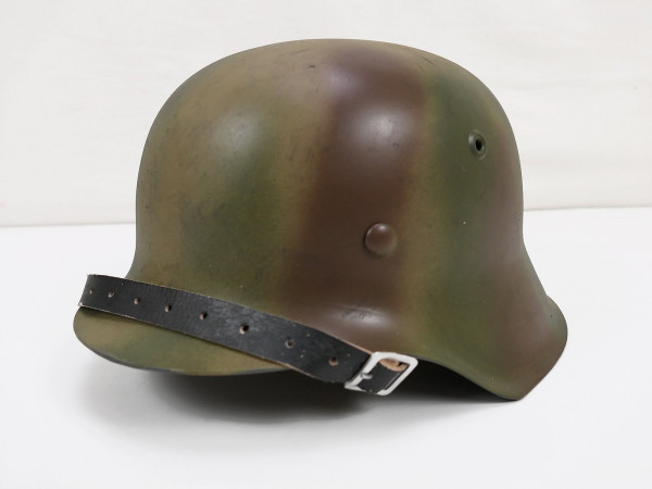 Wehrmacht Stahlhelm M42 NORMANDIE Camouflage Tarnhelm Gr.57/58