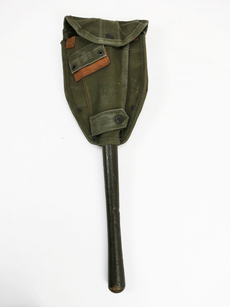 US ARMY WW2 / Korea / Vietnam Klappspaten mit Tasche entrenching tool