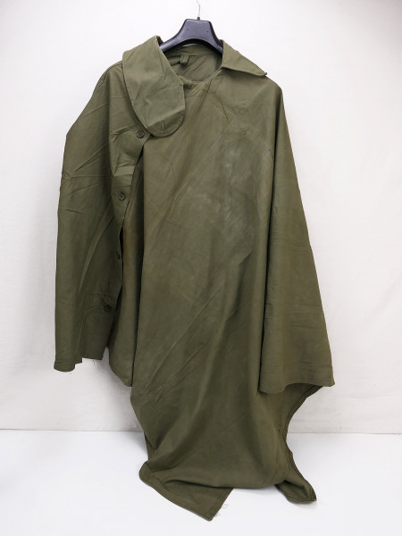 WW2 British Army MKVII Waterproof Cape / Ground Sheet Regenumhang Unterlage 1945