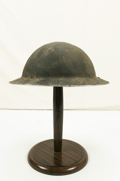 Original WW2 Tellerhelm Englisch Brodie Stahlhelm British Army #19
