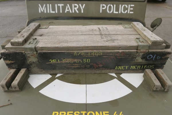 US Army Ammunition Wooden Box Ammunition for Cannon Holz Kiste Munition