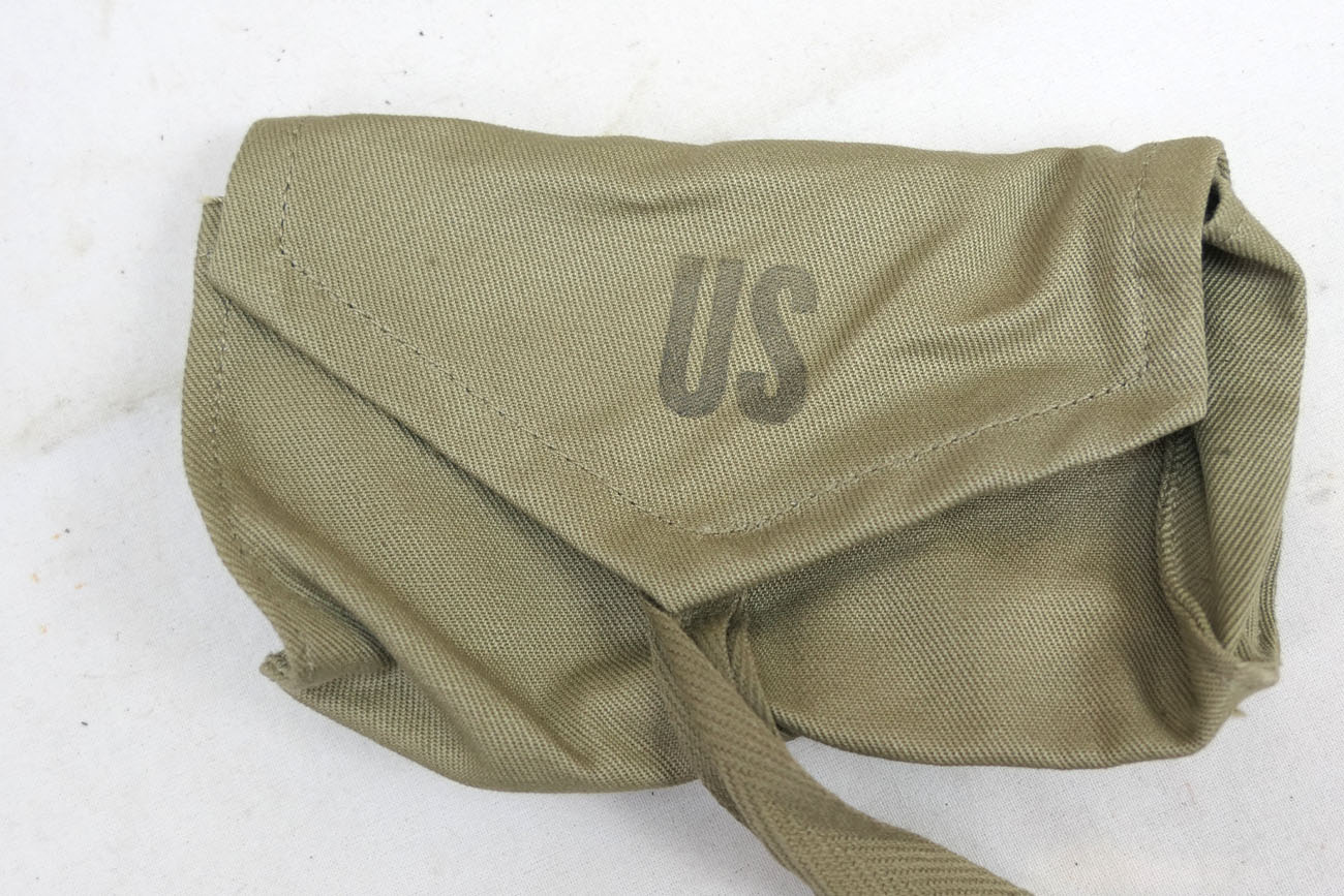 Reproduction WWII Era US Army M1942 First Aid Kit Pouch Khaki Color Dated 1944 