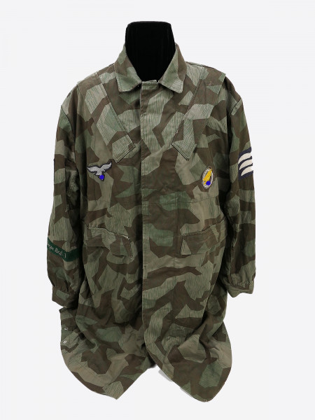 LW Fallschirmjäger Knochensack FJ Bluse Gr.XXL Splittertarn Fallschirmschützenabzeichen Rgt. 1