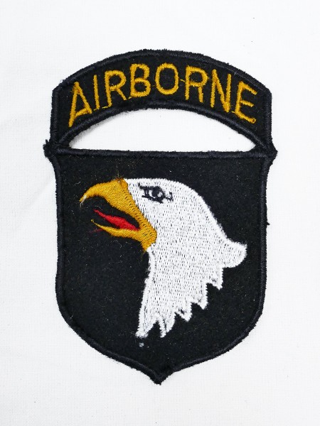 Patch US WW2 101st Airborne Division Paratrooper Screaming Eagles