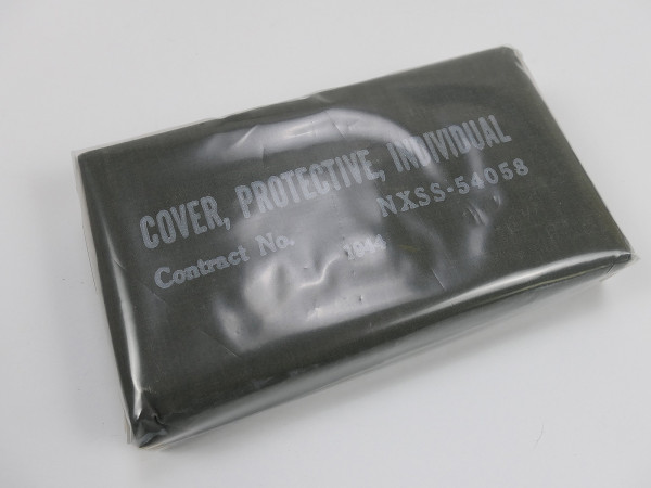 Original US ARMY WW2 Cover protective individual U.S. Gasplane 1944