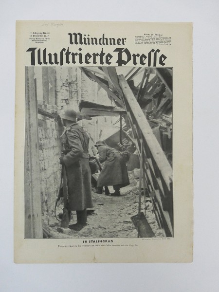 Münchner Zeitschrift Illustrierte Presse Zeitung JG19/Nr.50 Ausgabe 10. Dezember 1942