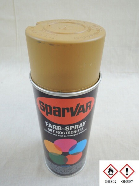 400ml Farbe, Grundpreis 25,00 €/L, WEHRMACHT DAK gelb/rotstich, totalmatt, Restauration, RAL 1011