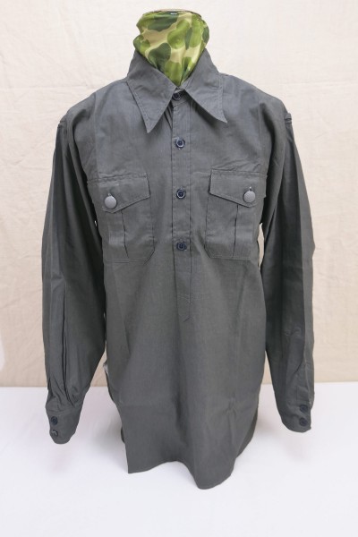 NEU: Wehrmacht / WSS Soldaten Feldhemd Diensthemd feldgrau Uniform Hemd Gr.XL