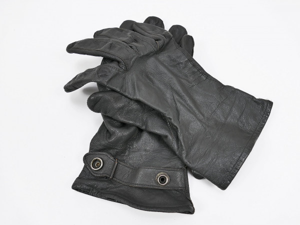 Wehrmacht Vintage Leder Handschuhe Gr.9 RBNr.