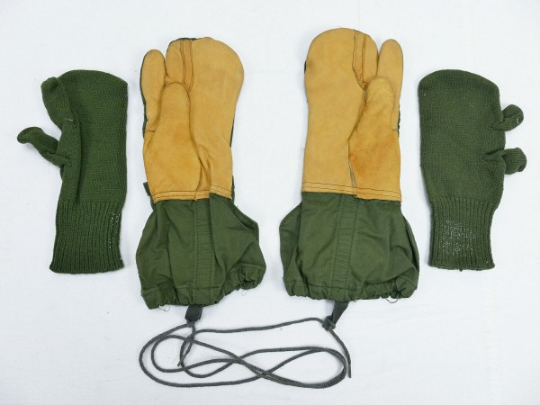 US ARMY Mitten Shell Trigger Finger Gloves Handschuhe mit Schiessfinger Gr. M